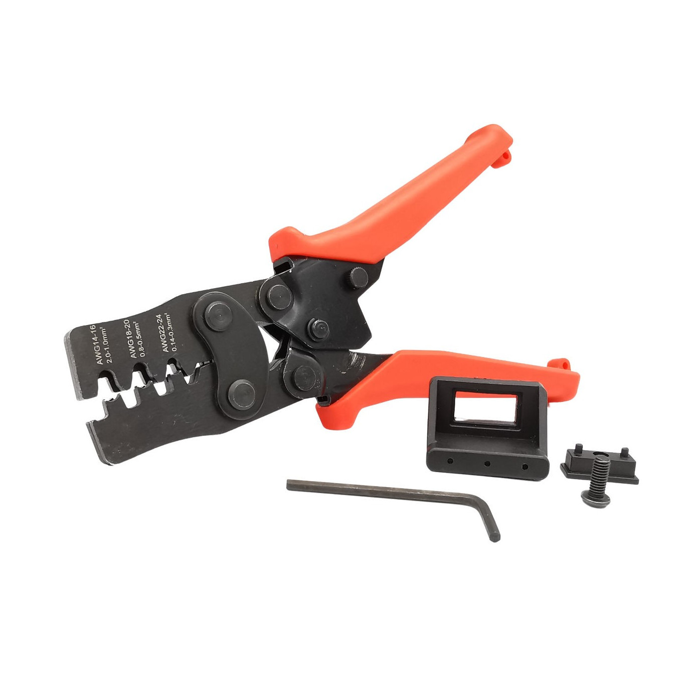 Zaciskarka do konektorów izolowanych do Delphi Weather-Pack lub Metri-Pack 0,35 - 2,0mm²