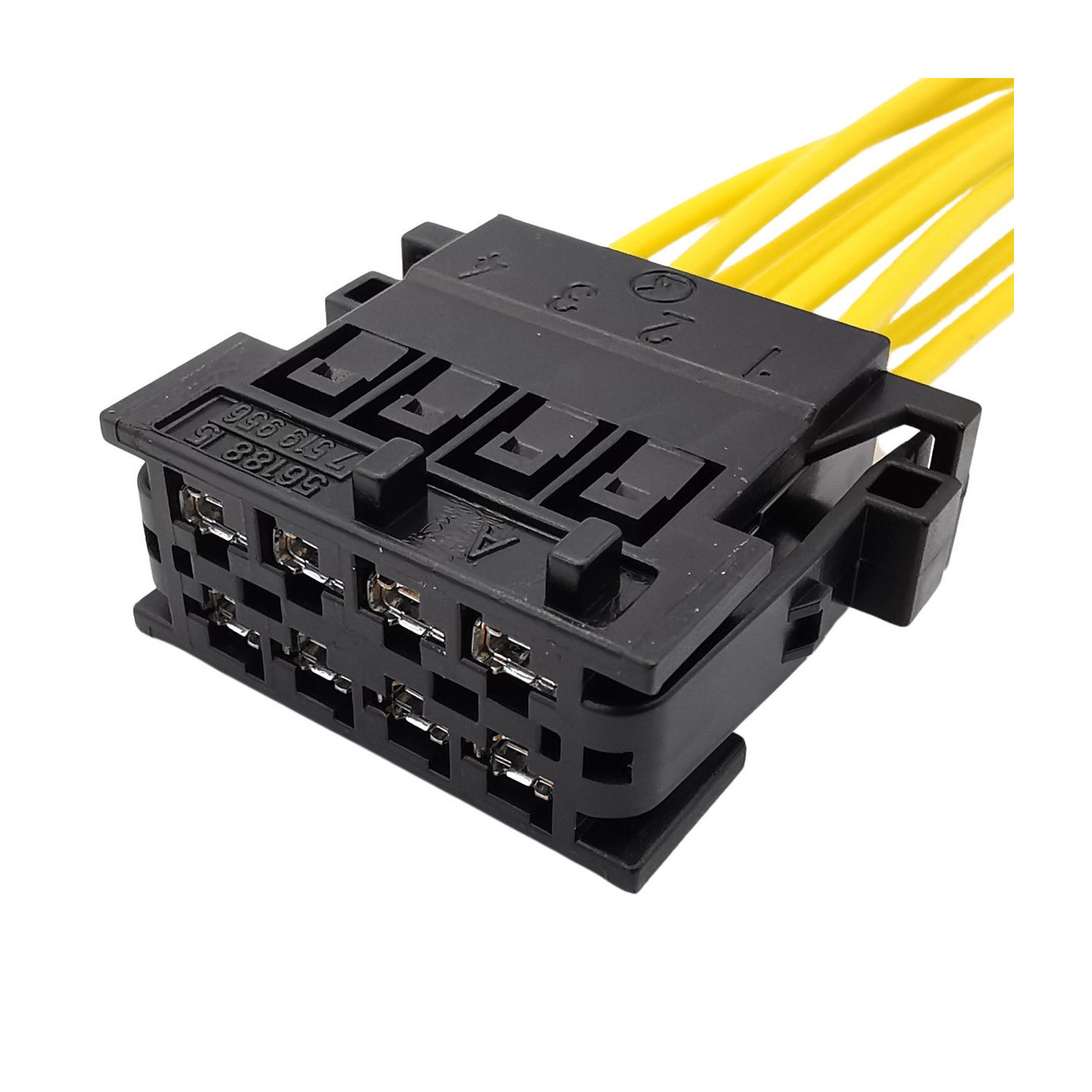 BMW E46 8-pin tail light connector repair kit with wires
