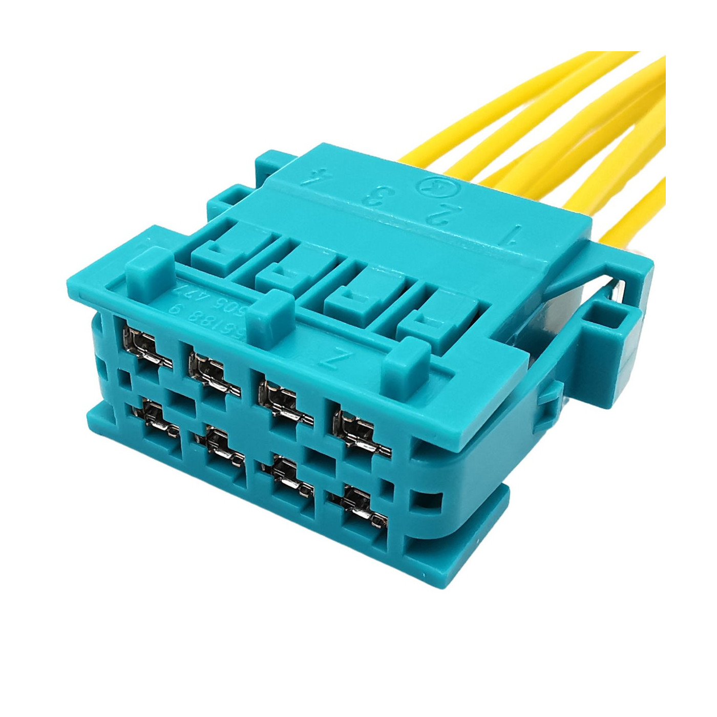 Wtyczka kostka lampy tylnej BMW E60 8pin z kablami zestaw naprawczy Wtyczka kostka lampy tylnej BMW E60 8pin z kablami zestaw naprawczy
