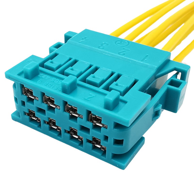 Wtyczka kostka lampy tylnej BMW E60 8pin z kablami zestaw naprawczy Wtyczka kostka lampy tylnej BMW E60 8pin z kablami zestaw naprawczy