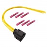 Renault Dodge Fiat 6-pin throttle/oxygen sensor connector with wires Renault Dodge Fiat 6-pin throttle/oxygen sensor connector with wires