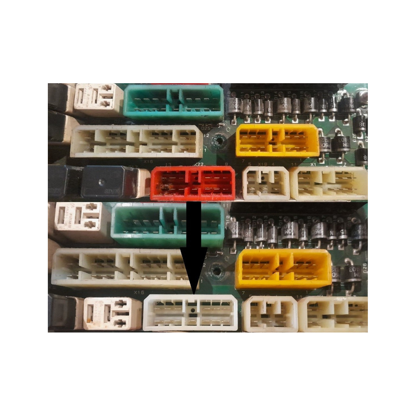 Zestaw naprawczy wiązki Mecalac 12MTX 13pin Zestaw naprawczy wiązki Mecalac 12MTX 13pin
