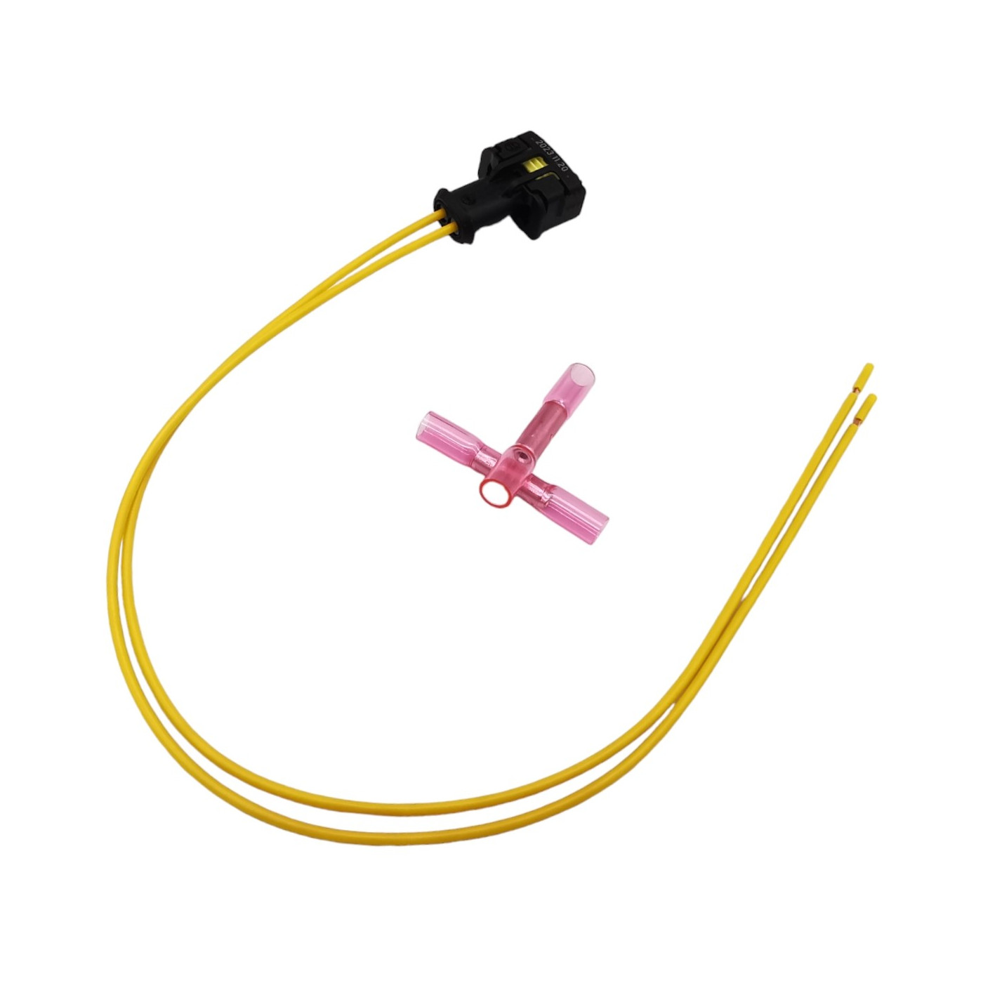 Polaris Sportsman 570 2-pin injector connector with wires Polaris Sportsman 570 2-pin injector connector with wires