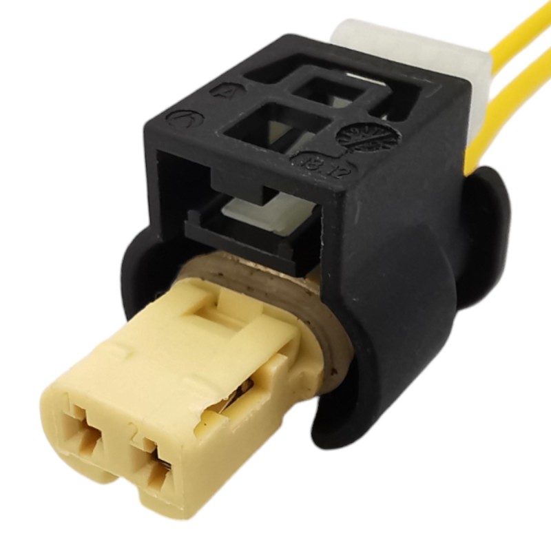 Mercedes 2-pin exhaust gas temperature sensor connector with wires Mercedes 2-pin exhaust gas temperature sensor connector with wires