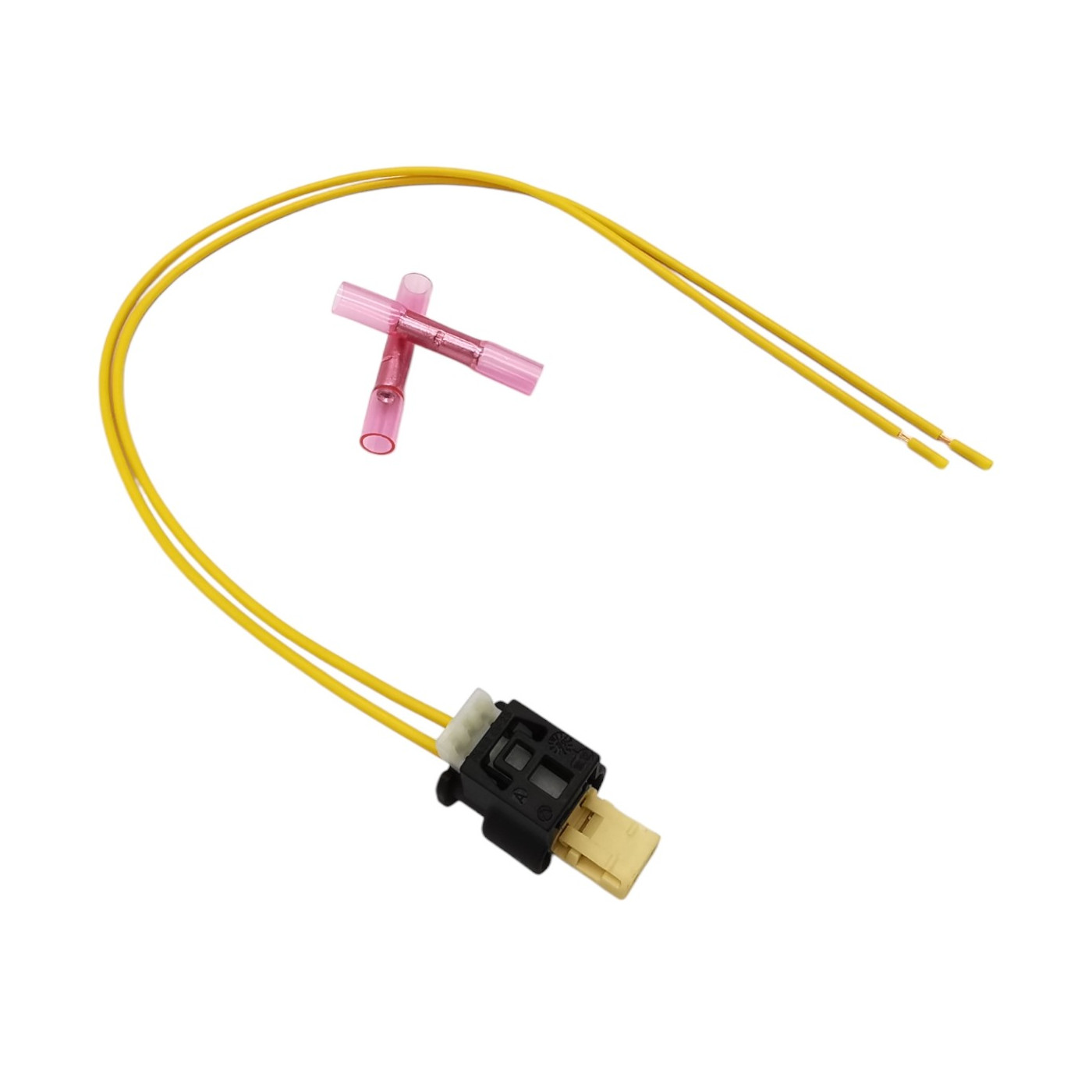 Wtyczka kostka czujnika temperatury spalin Mercedes 2pin z kablami