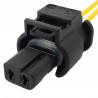 BMW 2-pin exhaust gas temperature sensor connector with wires BMW 2-pin exhaust gas temperature sensor connector with wires