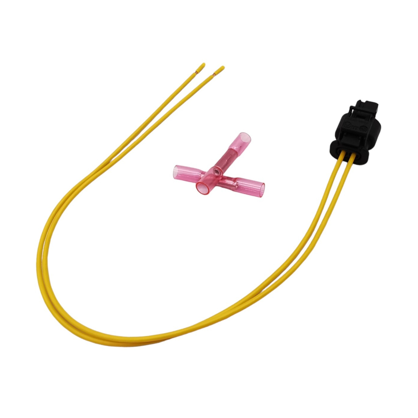 BMW 2-pin exhaust gas temperature sensor connector with wires BMW 2-pin exhaust gas temperature sensor connector with wires