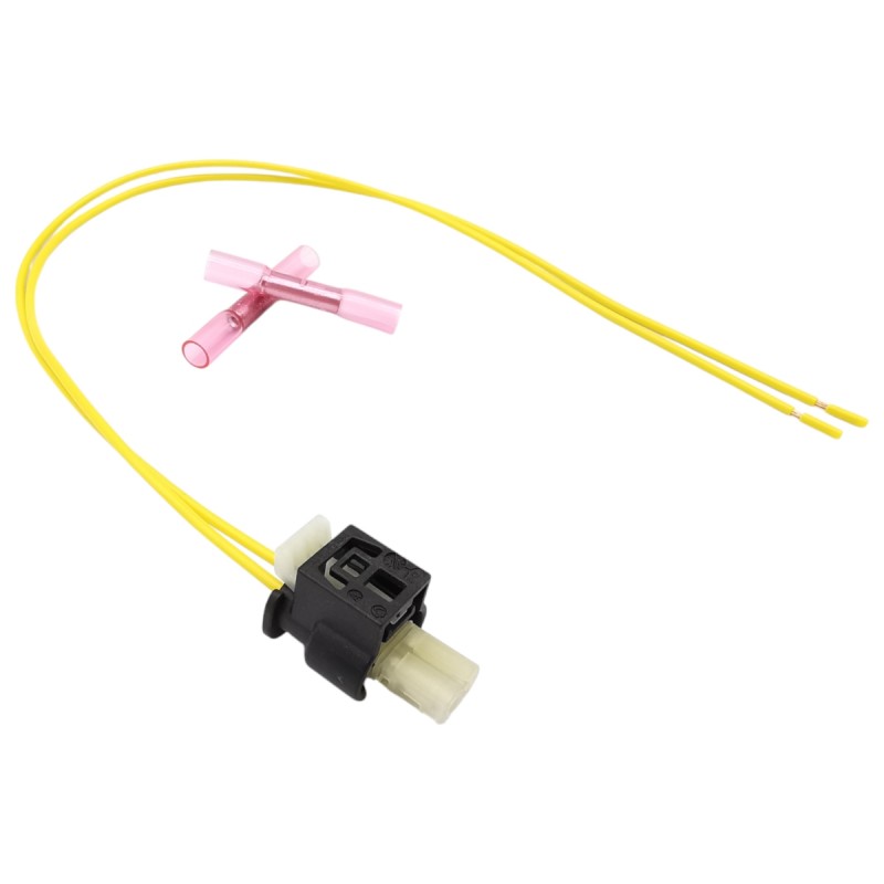 Mercedes 2-pin exhaust gas temperature/impact sensor connector with wires Mercedes 2-pin exhaust gas temperature/impact sensor connector with wires
