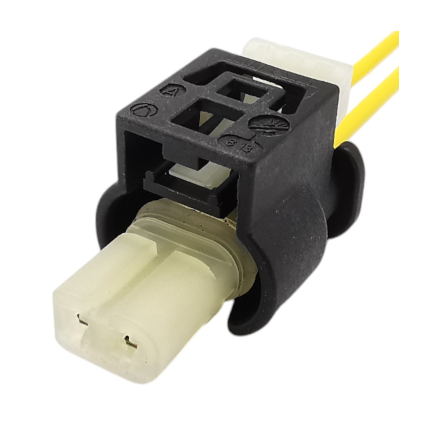 Mercedes 2-pin exhaust gas temperature/impact sensor connector with wires Mercedes 2-pin exhaust gas temperature/impact sensor connector with wires