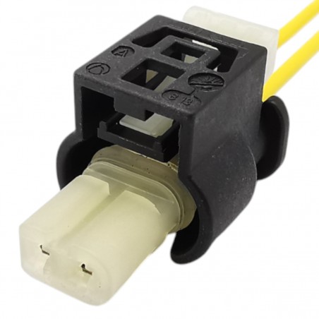 Wtyczka kostka czujnika temperatury spalin, uderzenia Mercedes 2pin kable