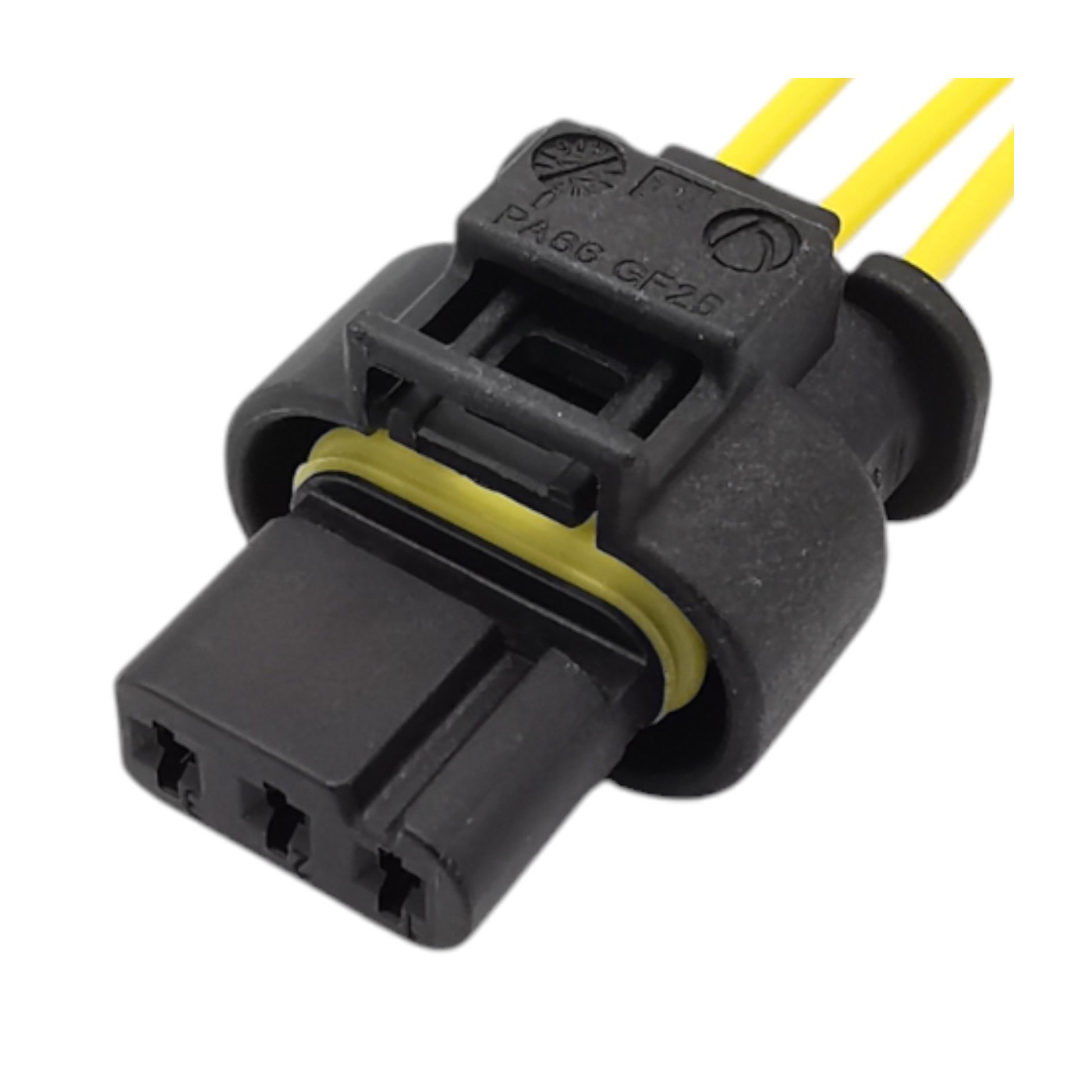 Volvo Fiat Hyundai Abarth 3-pin crankshaft/PDC sensor connector Volvo Fiat Hyundai Abarth 3-pin crankshaft/PDC sensor connector