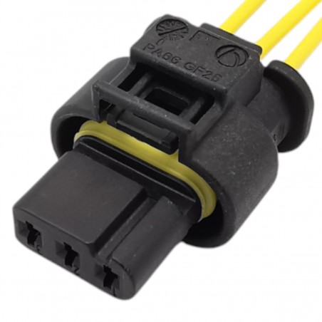 Wtyczka kostka czujnika położenia wału, PDC Volvo Fiat Hyundai Abarth 3pin