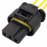 Volvo Fiat Hyundai Abarth 3-pin crankshaft/PDC sensor connector Volvo Fiat Hyundai Abarth 3-pin crankshaft/PDC sensor connector