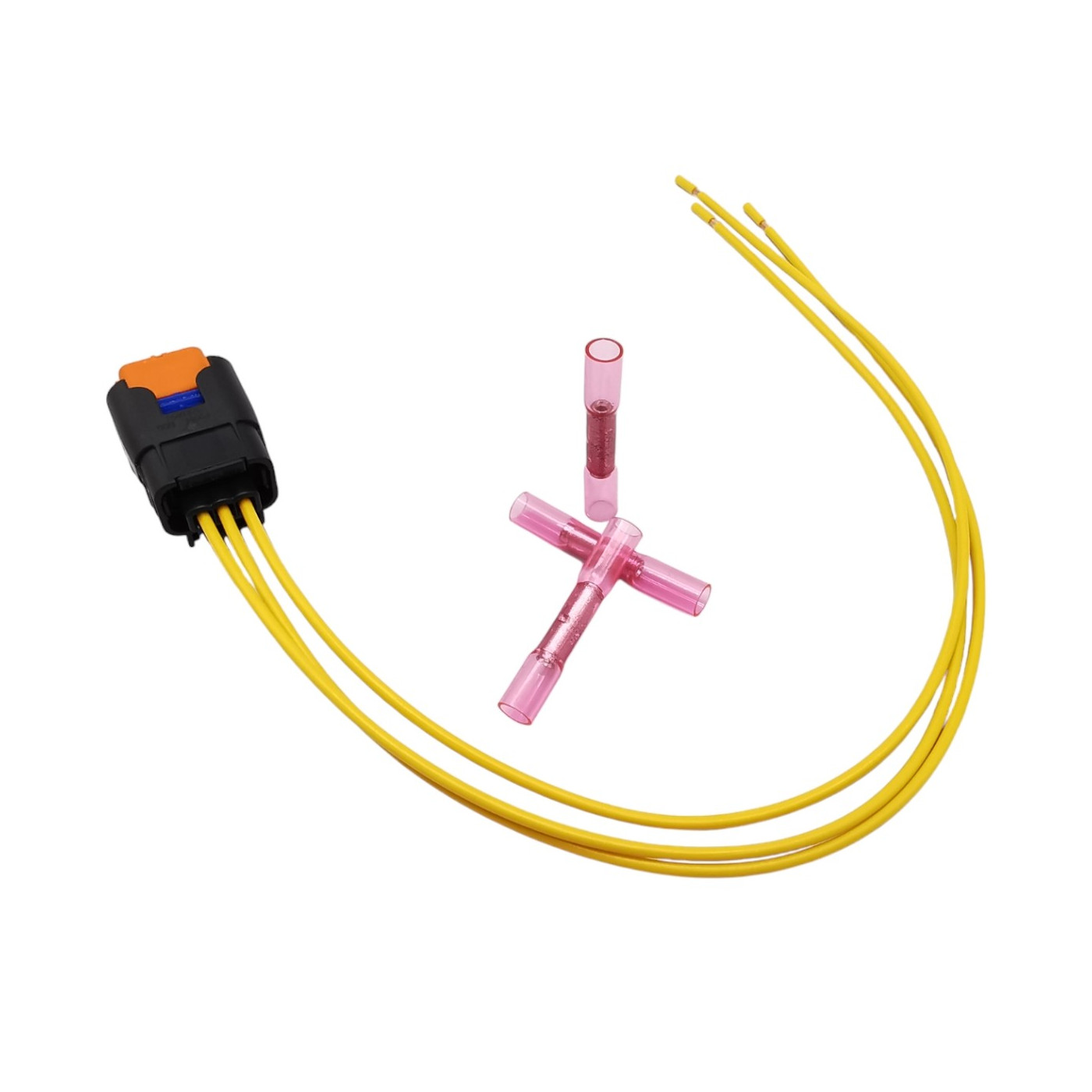 DRL, exhaust pressure sensor connector Renault Dacia Nissan 3p wire DRL, exhaust pressure sensor connector Renault Dacia Nissan 3p wire