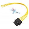 BMW 4-pin front wiper motor connector with wires 9142105 BMW 4-pin front wiper motor connector with wires 9142105