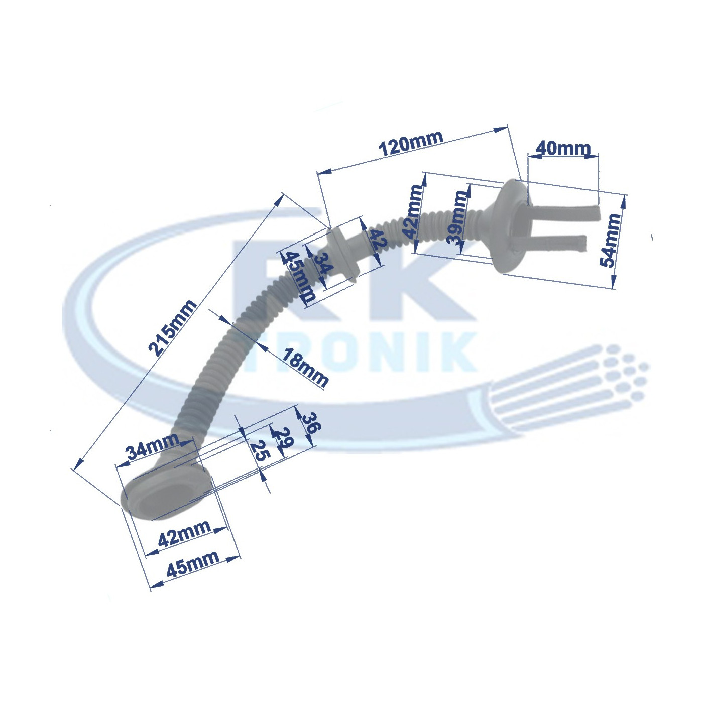 Osłona przewodów bagażnika BMW E46, E39, E38 sedan, coupe 61138366627 Osłona przewodów bagażnika BMW E46, E39, E38 sedan, coupe 61138366627