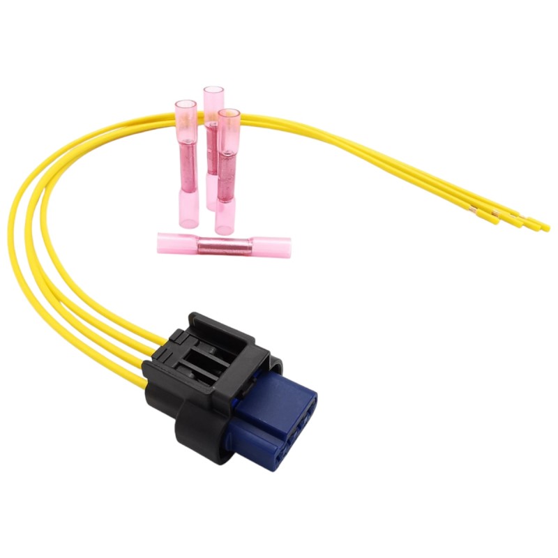 Ford 4pin radiator shutter, temp. sensor connector with wires