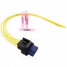 Ford 4pin radiator shutter, temp. sensor connector with wires