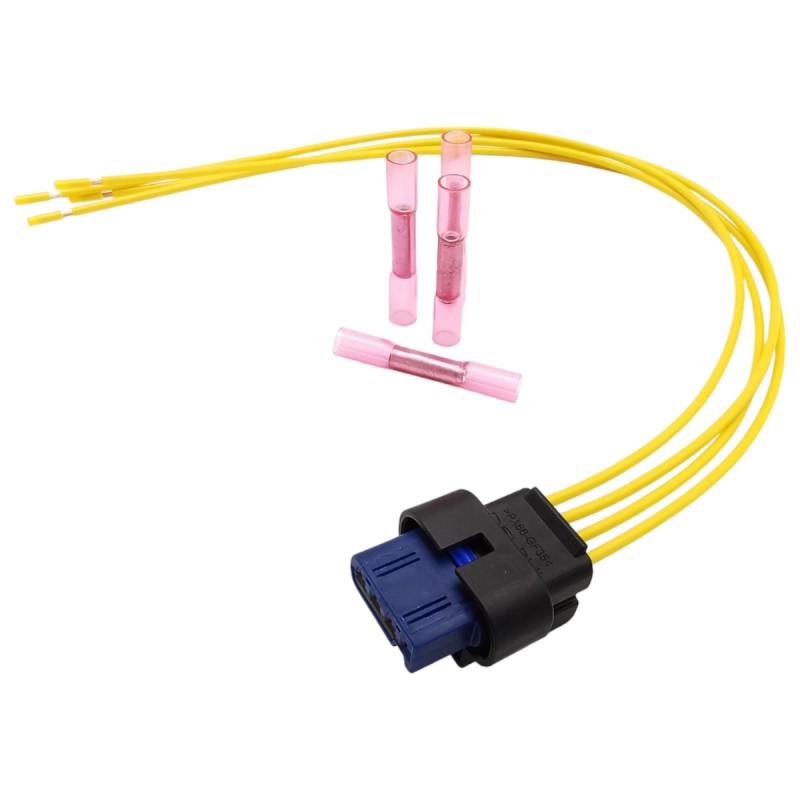 Ford 4pin radiator shutter, temp. sensor connector with wires