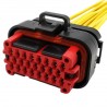Zestaw naprawczy wiązki, wtyczka ECU 23PIN 770680-1 Zestaw naprawczy wiązki, wtyczka ECU 23PIN 770680-1