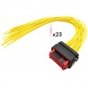 Zestaw naprawczy wiązki, wtyczka ECU 23PIN 770680-1 Zestaw naprawczy wiązki, wtyczka ECU 23PIN 770680-1