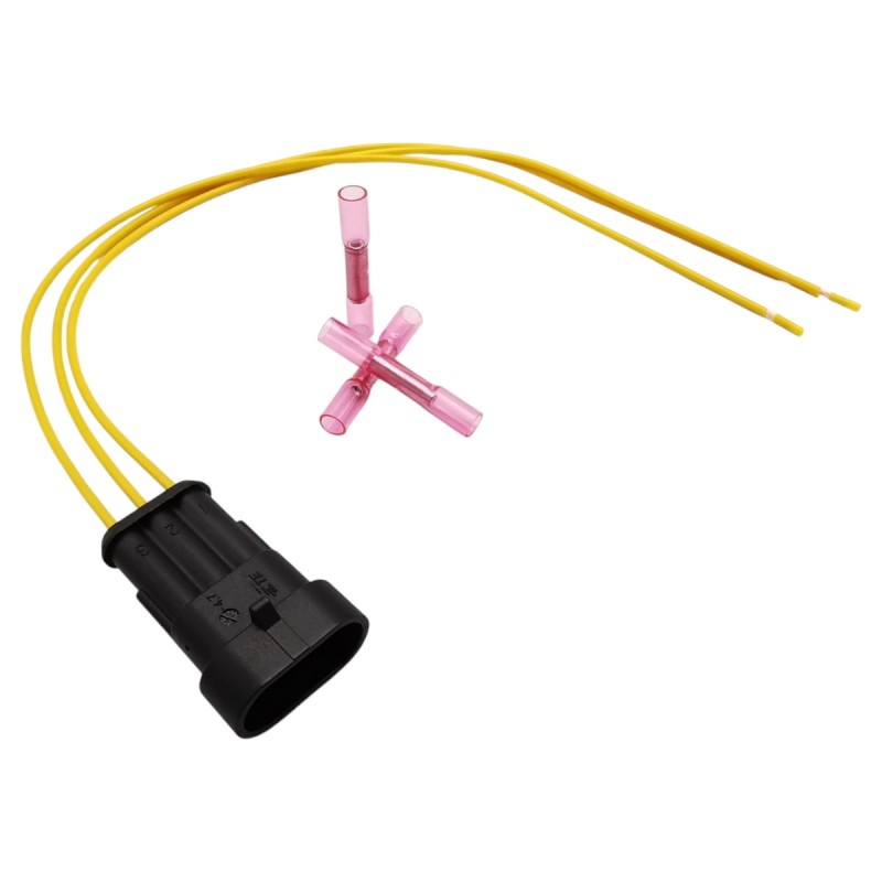 Zestaw naprawczy wiązki, gniazdo SUPERSEAL 3PIN Zestaw naprawczy wiązki, gniazdo SUPERSEAL 3PIN