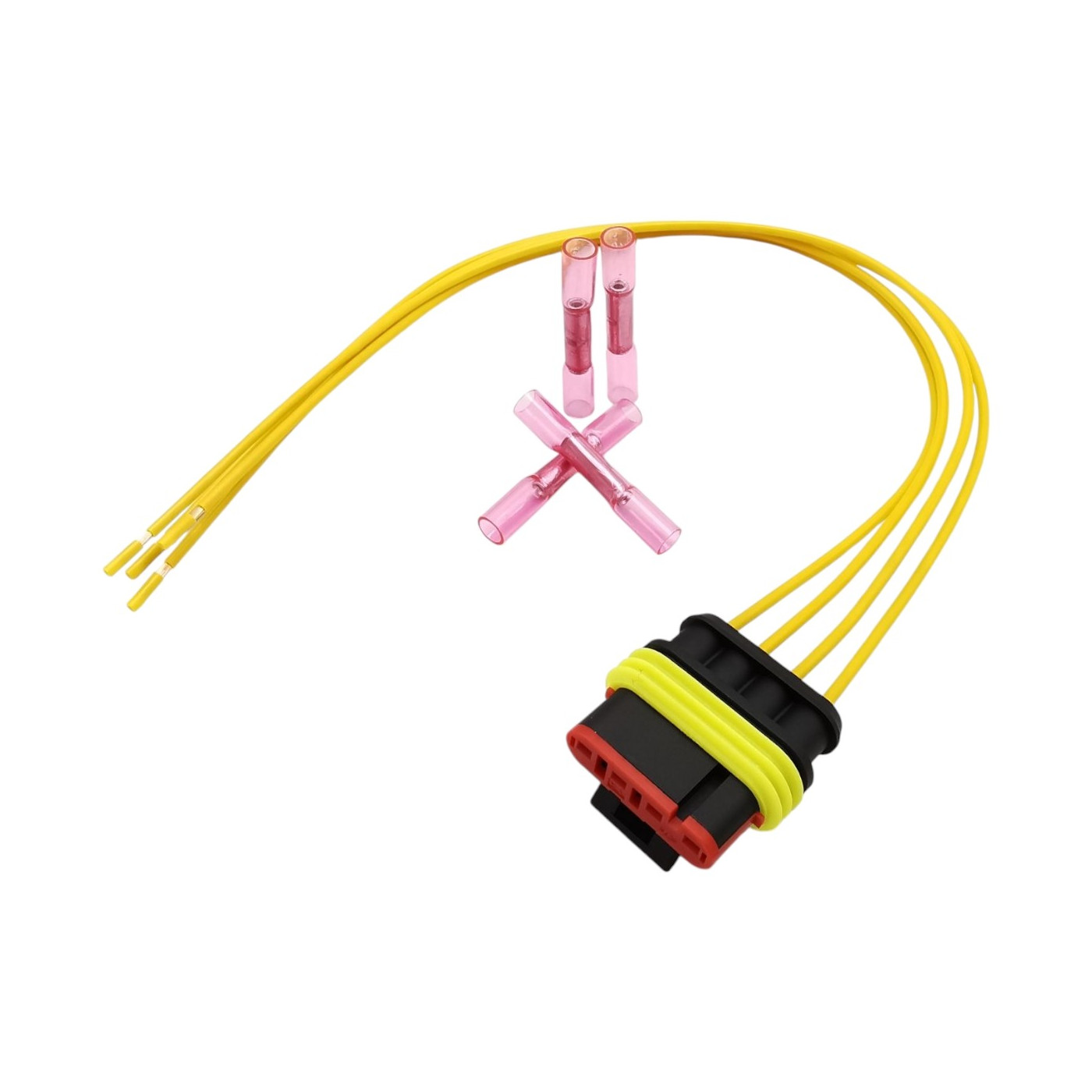 Zestaw naprawczy wiązki, wtyczka SUPERSEAL 4PIN Zestaw naprawczy wiązki, wtyczka SUPERSEAL 4PIN