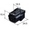Zestaw naprawczy wiązki, wtyczka czujnika temperatury otoczenia, płynu chłodniczego, ABS Honda