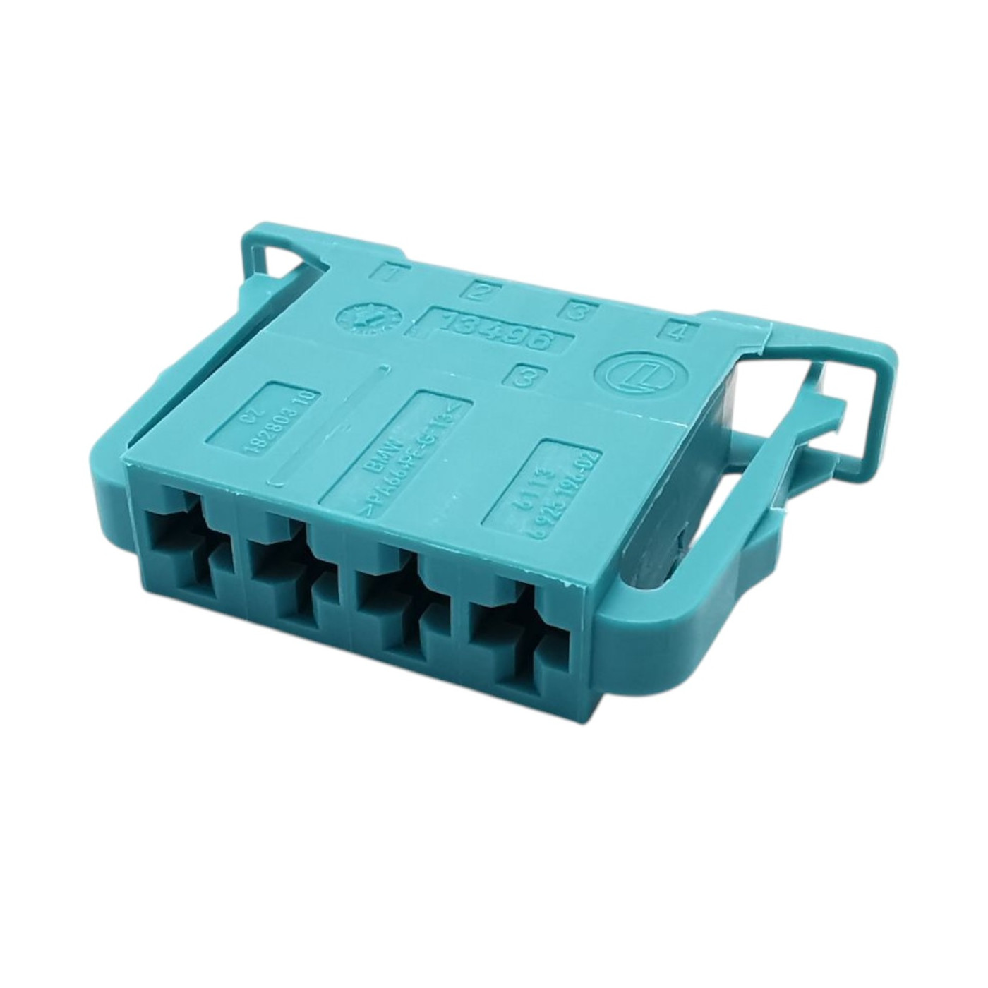 BMW 4-pin blower motor resistor connector with wires 61136925196 BMW 4-pin blower motor resistor connector with wires 61136925196