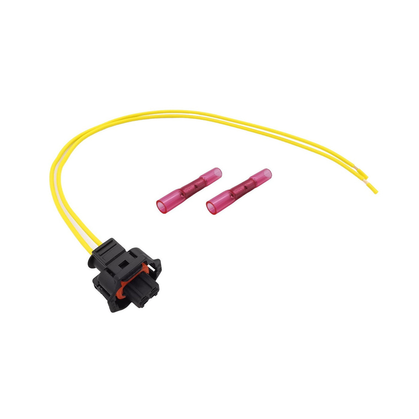 Alfa Audi BMW Fiat Opel Peugeot VW 2-pin injector connector with wires