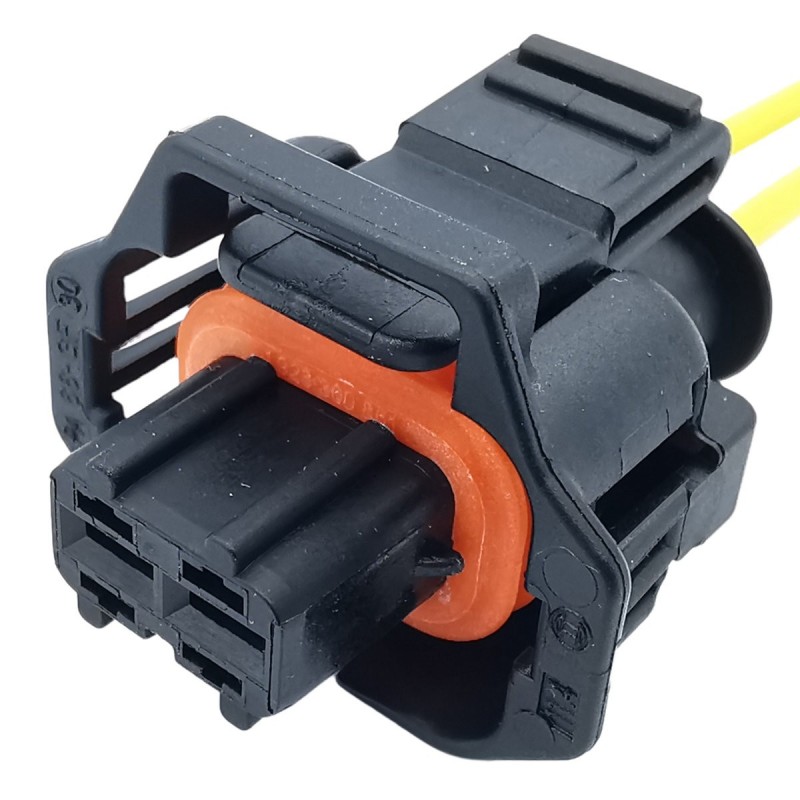 Alfa Audi BMW Fiat Opel Peugeot VW 2-pin injector connector with wires
