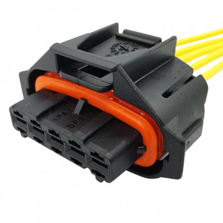 Alfa Fiat Hyundai Kia Opel 5-pin HFM5 mass air flow sensor connector with wires