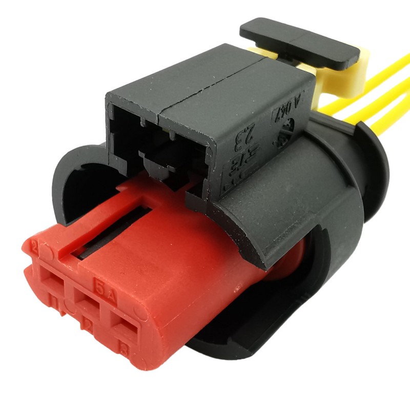 Abarth Alfa Fiat Jeep Lancia Opel 3pin ignition coil connector with wires Abarth Alfa Fiat Jeep Lancia Opel 3pin ignition coil connector with wires