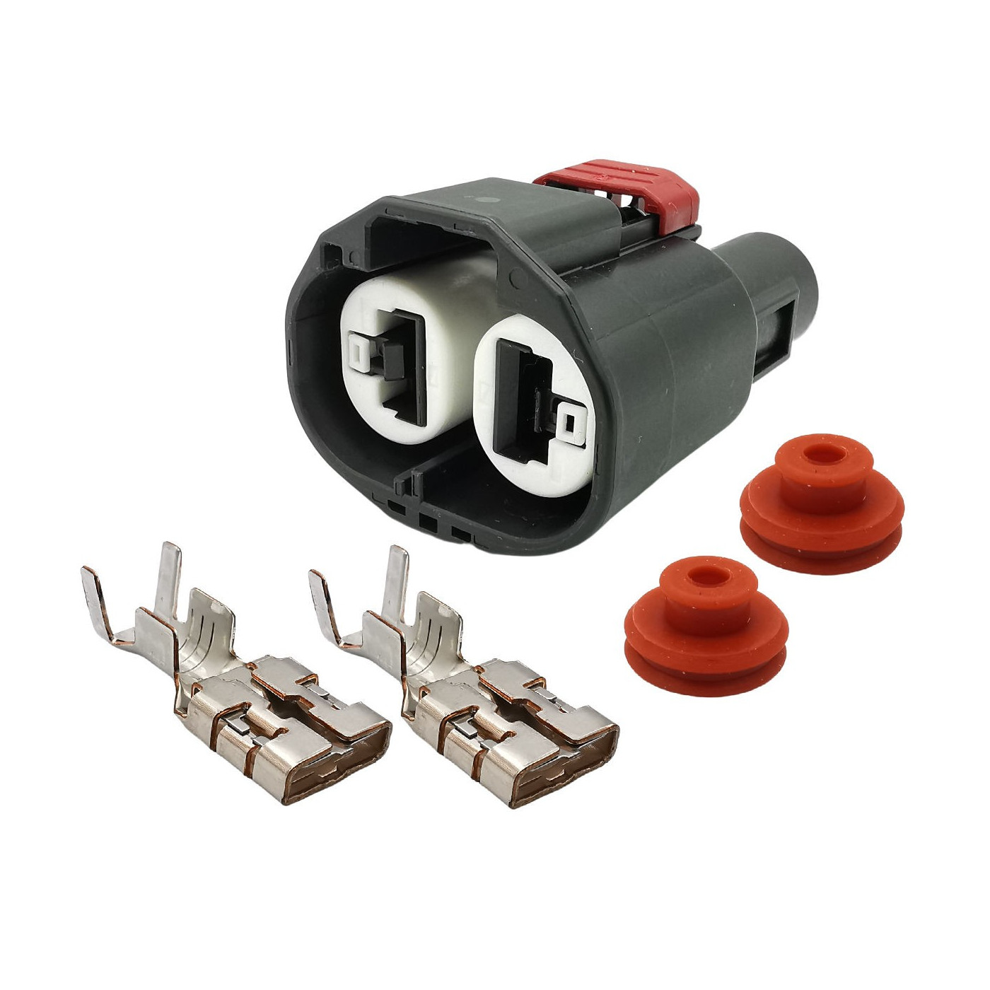 Zestaw naprawczy - złącze 2 pin pompy wspomagania Renault, Opel, Nissan, Fiat Zestaw naprawczy - złącze 2 pin pompy wspomagania Renault, Opel, Nissan, Fiat
