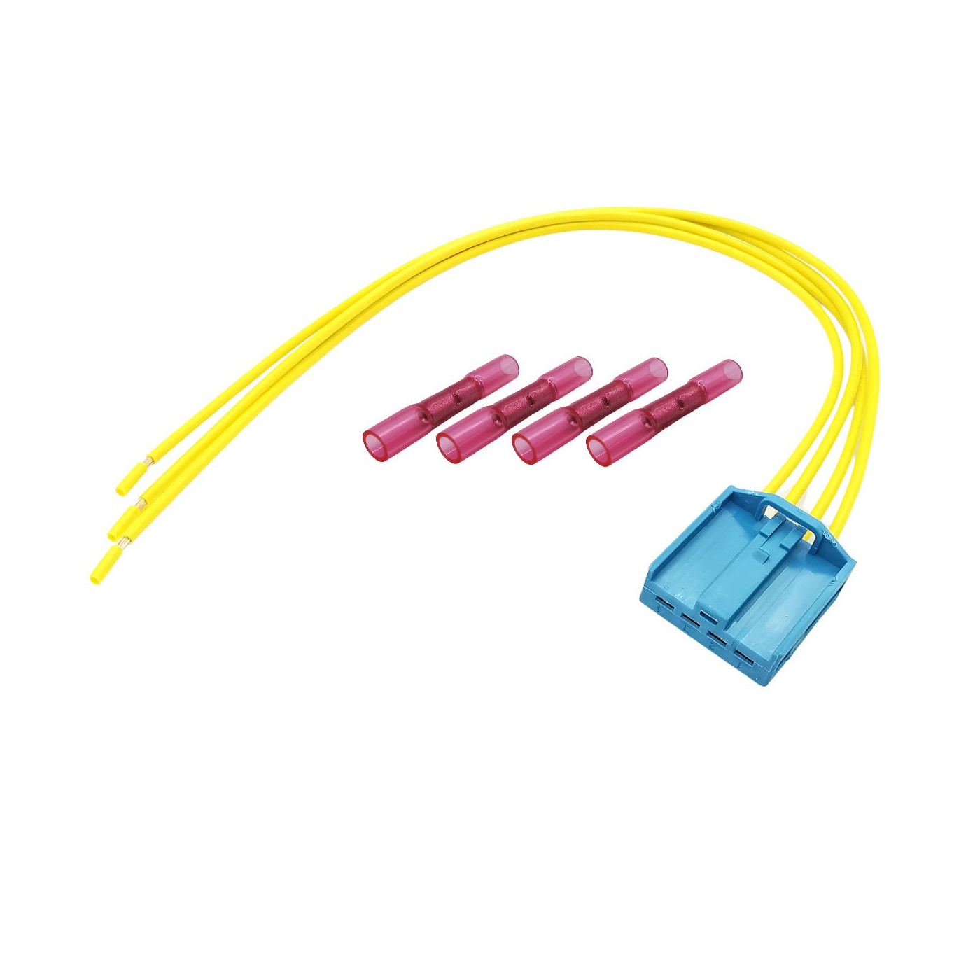 BMW 4-pin tail light connector repair kit with wires BMW 4-pin tail light connector repair kit with wires