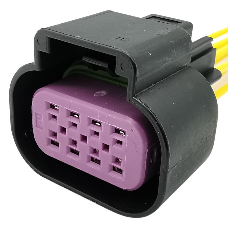 Wtyczka kostka lampy tylnej Fiat Peugeot Citroen 8pin z kablami zestaw naprawczy Wtyczka kostka lampy tylnej Fiat Peugeot Citroen 8pin z kablami zestaw naprawczy