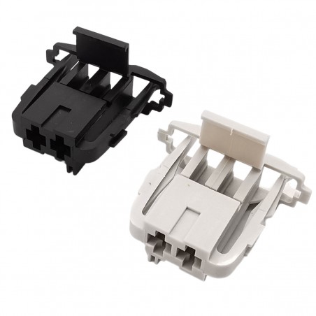 Alfa Citroen Fiat Opel Peugeot 2-pin blower motor resistor connector with wires