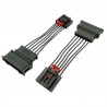 Adaptery przejściówki lamp tylnych Skoda Octavia 3 sedan, VW Polo 6C 6pin